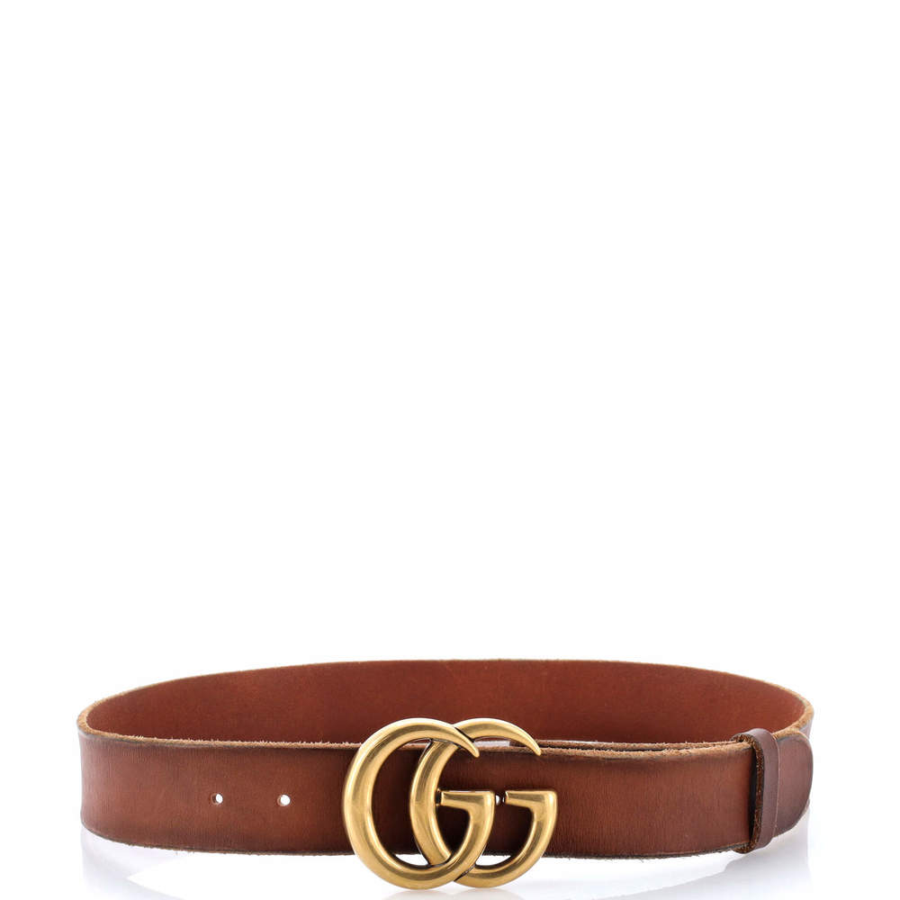 Gucci Wide GG Marmont Belt Leather - Picture 2 of 3